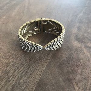 J crew feather bracelet